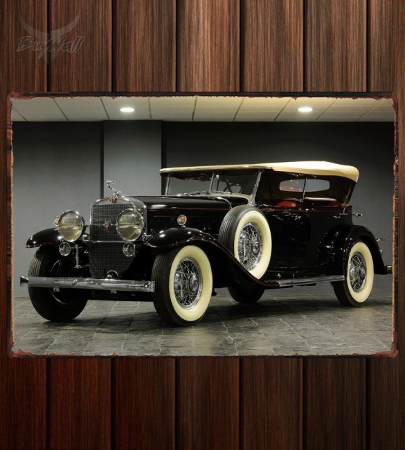 Металлическая табличка Cadillac V16 452 Dual Cowl Sport Phaeton Металлическая табличка Cadillac V16 452 Dual Cowl Sport Phaeton